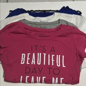 Girls Bundle of 4 Graphic design Medium. Casual